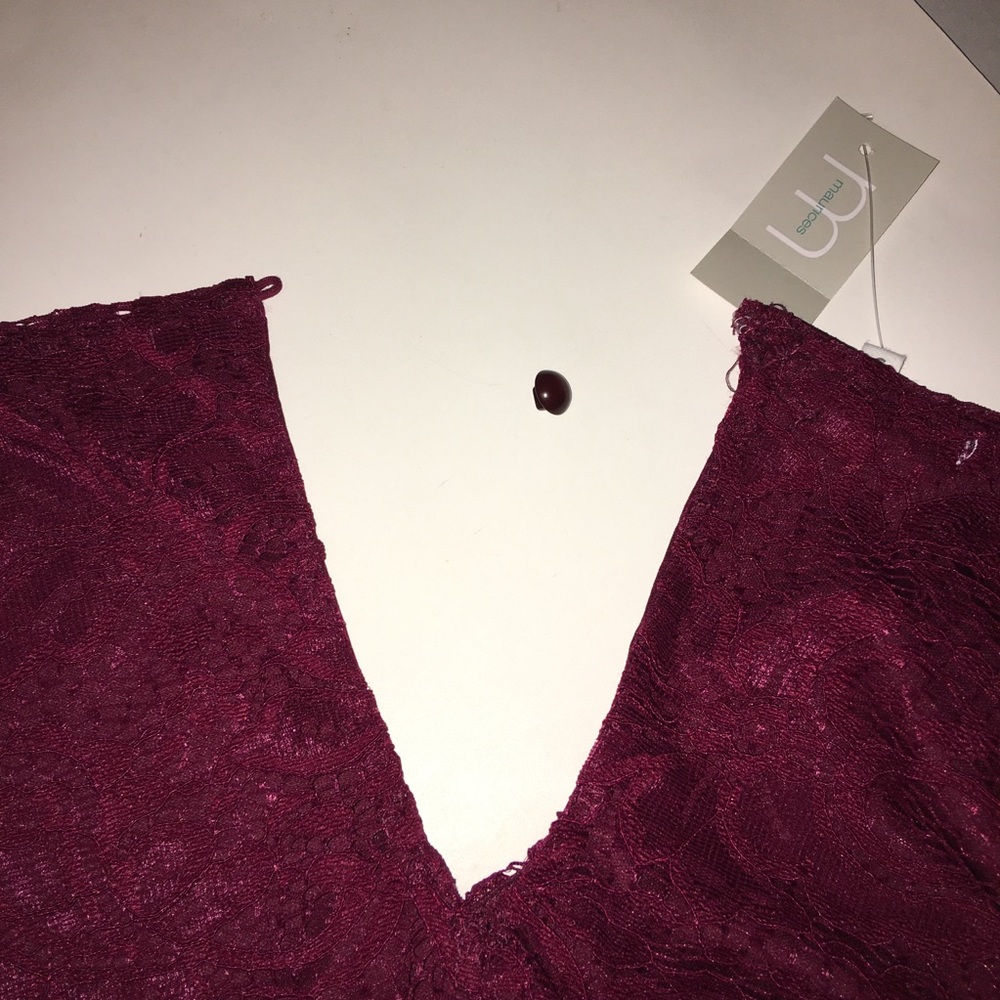 Maroon Romper - Picture 3 of 4